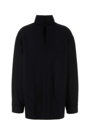 Блуза из черной шерстяной смеси JIL SANDER (J40DL0146J20212) Блуза из черной шерстяной смеси JIL SANDER (J40DL0146J20212)