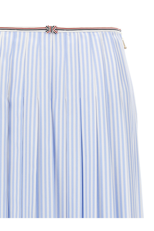 Шовкова спідниця СИНЯ THOM BROWNE FGCA22AF0819480 Шовкова спідниця СИНЯ THOM BROWNE FGCA22AF0819480