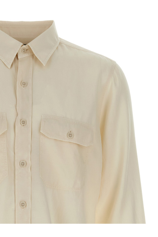 Twill shirt White Twill shirt White