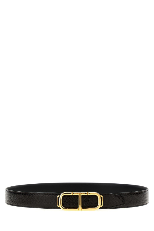 Двосторонній ремінь з логотипом Різнокольоровий TOM FORD TB297LCL471X1B011 Двосторонній ремінь з логотипом Різнокольоровий TOM FORD TB297LCL471X1B011