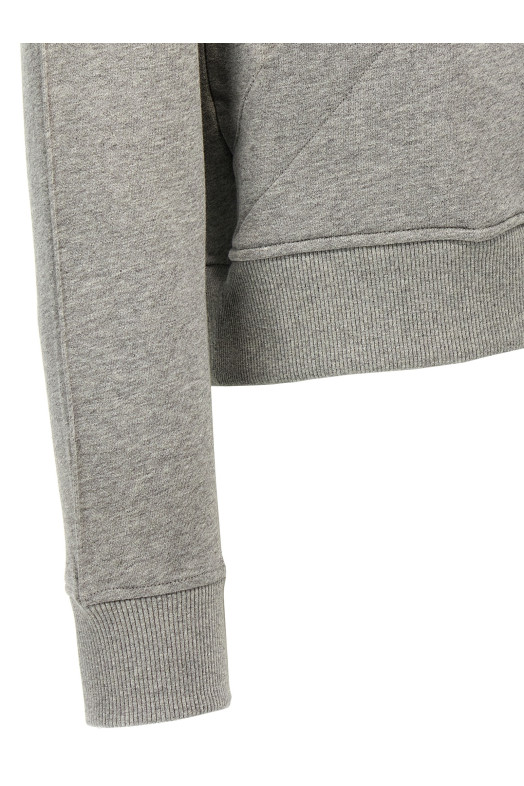 Світшот з логотипом Сірий THE ATTICO 250WCF00022183