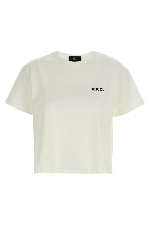 Футболка A.P.C. 'Boxy Petit VPC' Біла COHBQF26390TAE Футболка A.P.C. 'Boxy Petit VPC' Біла COHBQF26390TAE