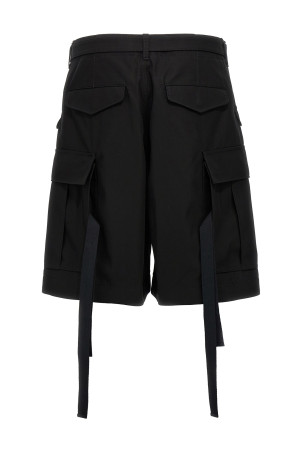 Карго-бермуди Чорний SACAI 2503610M001 Карго-бермуди Чорний SACAI 2503610M001