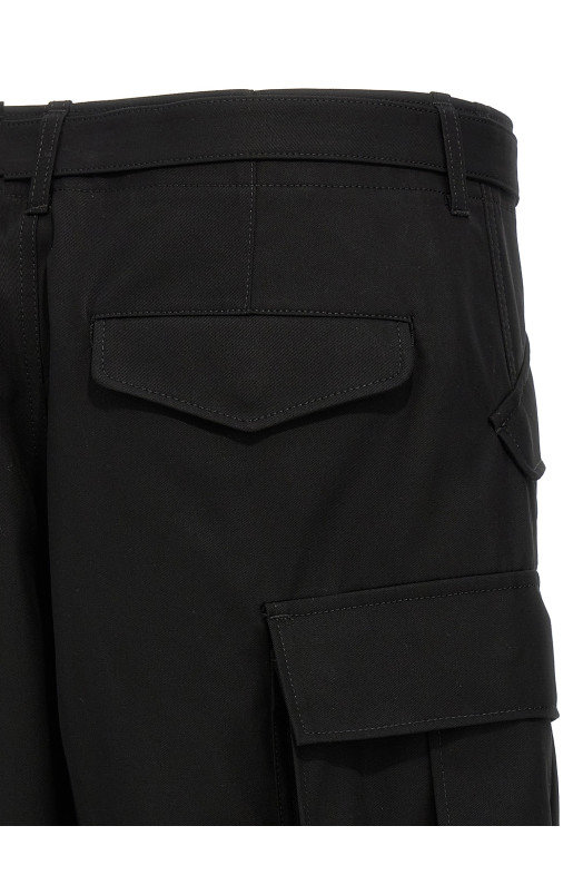 Шорты-бермуды Cargo Черный SACAI 2503610M001 Шорты-бермуды Cargo Черный SACAI 2503610M001