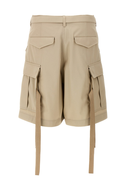 Cargo bermuda shorts Beige Cargo bermuda shorts Beige
