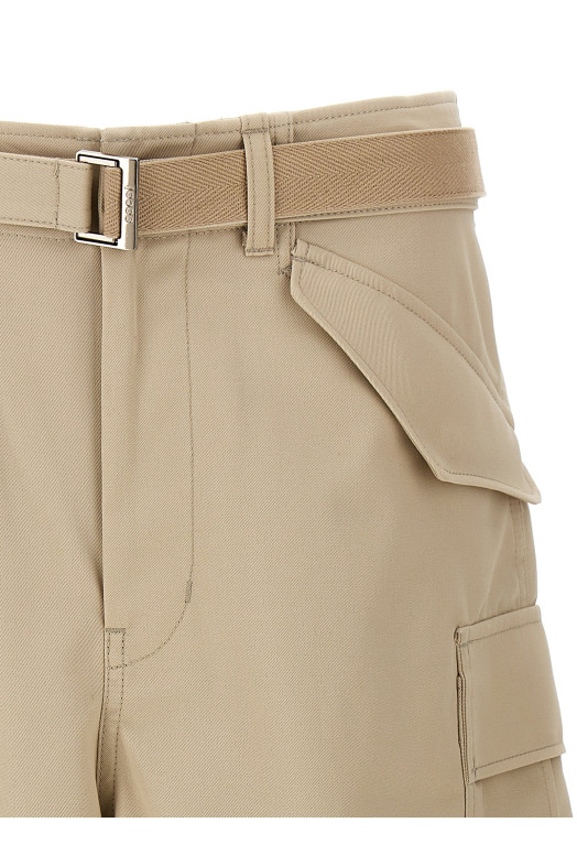 Cargo bermuda shorts Beige Cargo bermuda shorts Beige