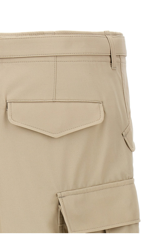 Cargo bermuda shorts Beige Cargo bermuda shorts Beige