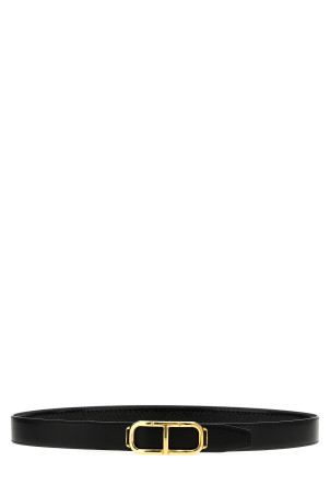 Двосторонній ремінь з логотипом Чорний TOM FORD TB297LCL438X1N001 Двосторонній ремінь з логотипом Чорний TOM FORD TB297LCL438X1N001