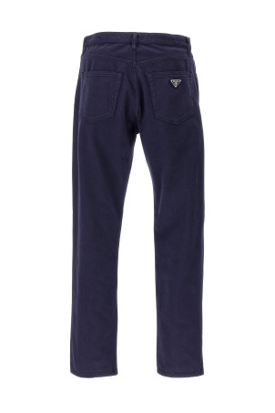 Джинси з логотипом Сині PRADA GEP358SOOO16HEF0V41 Джинси з логотипом Сині PRADA GEP358SOOO16HEF0V41