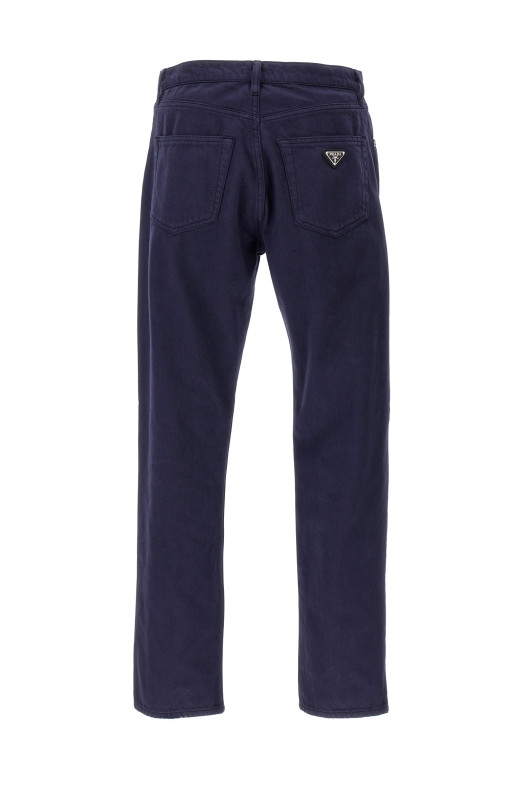 Джинси з логотипом Сині PRADA GEP358SOOO16HEF0V41 Джинси з логотипом Сині PRADA GEP358SOOO16HEF0V41