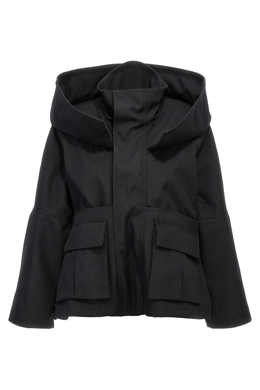 Куртка оверсайз чорна BALENCIAGA 808924TKQ031000 Куртка оверсайз чорна BALENCIAGA 808924TKQ031000