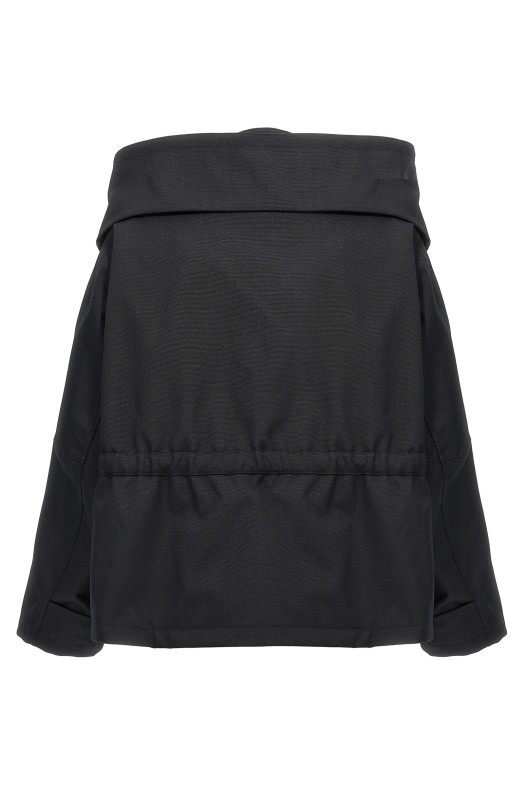 Куртка оверсайз чорна BALENCIAGA 808924TKQ031000 Куртка оверсайз чорна BALENCIAGA 808924TKQ031000