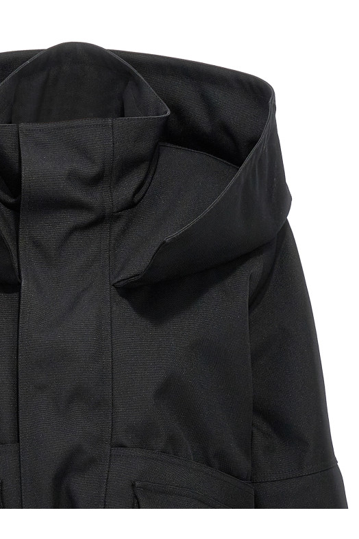 Куртка оверсайз чорна BALENCIAGA 808924TKQ031000 Куртка оверсайз чорна BALENCIAGA 808924TKQ031000