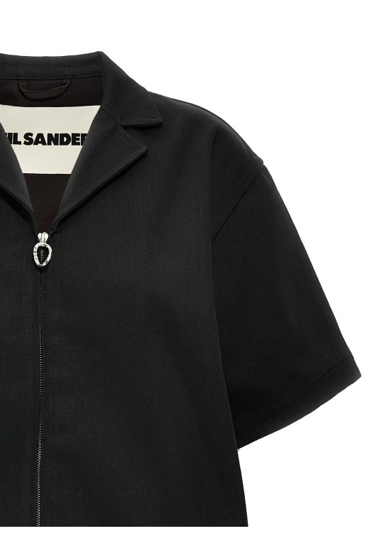 Джинсова сорочка чорна JIL SANDER J02BN0214J46655001 Джинсова сорочка чорна JIL SANDER J02BN0214J46655001