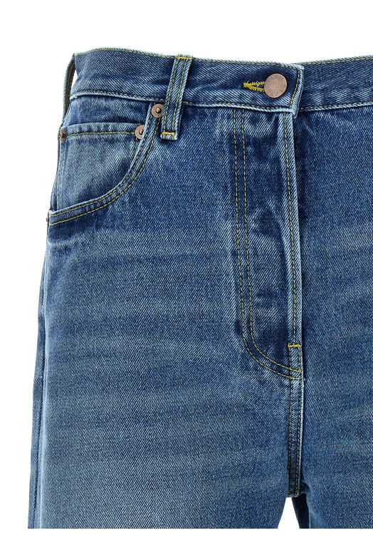 High waist bermuda shorts Blue High waist bermuda shorts Blue