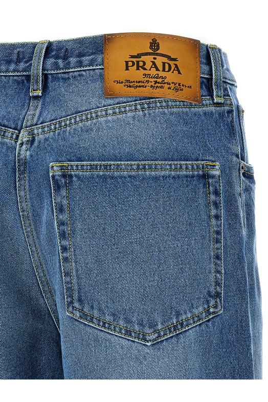 High waist bermuda shorts Blue High waist bermuda shorts Blue
