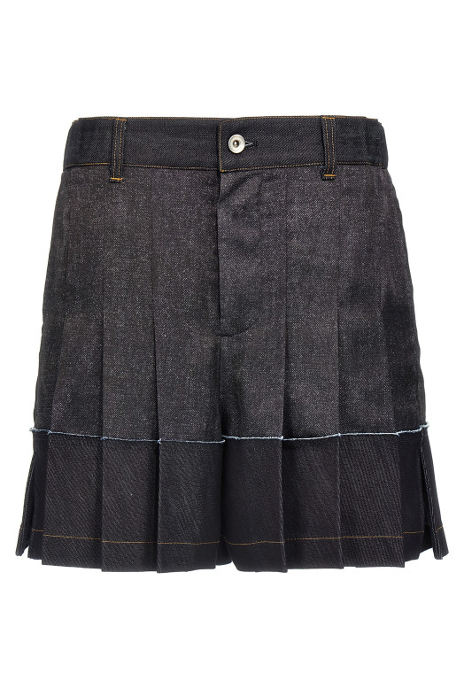 Шорти з воланами Сині SACAI 2507721499 Шорти з воланами Сині SACAI 2507721499