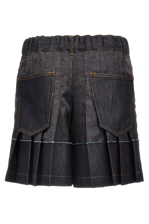 Шорти з воланами Сині SACAI 2507721499 Шорти з воланами Сині SACAI 2507721499