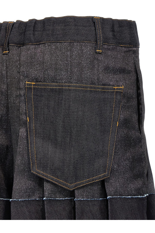 Шорти з воланами Сині SACAI 2507721499 Шорти з воланами Сині SACAI 2507721499