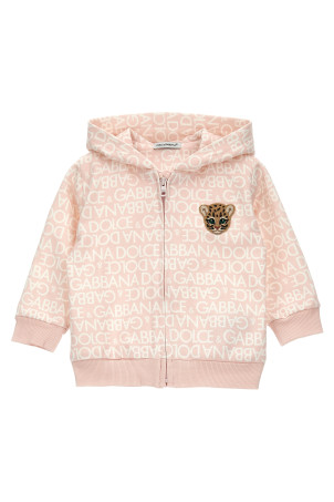 Толстовка DOLCE & GABBANA 'Logomania' Розовый L1JWHMG7KR1HFXCA Толстовка DOLCE & GABBANA 'Logomania' Розовый L1JWHMG7KR1HFXCA