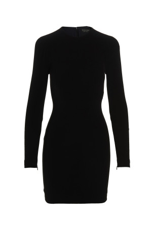 Мини-платье черное BALENCIAGA (725079TMO701000)