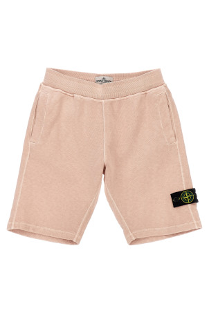 Шорти-бермуди з логотипом Рожевий STONE ISLAND JUNIOR K1S166200002V0182 Шорти-бермуди з логотипом Рожевий STONE ISLAND JUNIOR K1S166200002V0182