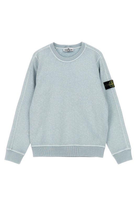 Світшот з логотипом СИНІЙ STONE ISLAND JUNIOR K1S166100001V0141 Світшот з логотипом СИНІЙ STONE ISLAND JUNIOR K1S166100001V0141
