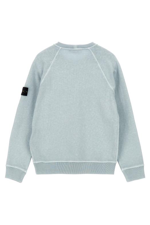 Світшот з логотипом СИНІЙ STONE ISLAND JUNIOR K1S166100001V0141 Світшот з логотипом СИНІЙ STONE ISLAND JUNIOR K1S166100001V0141