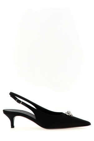 Rosetta slingback Black MAGDA BUTRYM 540425SILVER Rosetta slingback Black MAGDA BUTRYM 540425SILVER