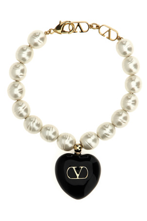 Браслет Valentino Garavani 'Coeur Royal' Білий W2J0Y71LTDQYL Браслет Valentino Garavani 'Coeur Royal' Білий W2J0Y71LTDQYL