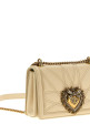 Сумка через плече DOLCE & GABBANA 'Devotion' середнього розміру Бежева BB7158AW4378H000 Сумка через плече DOLCE & GABBANA 'Devotion' середнього розміру Бежева BB7158AW4378H000
