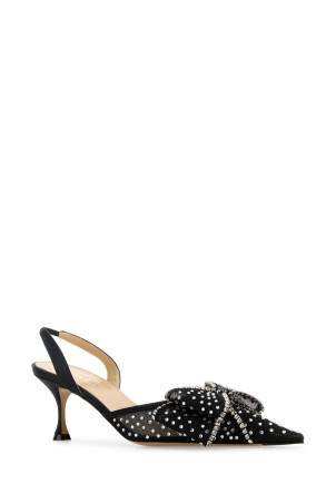 Embellished mesh Le Cadeau pumps Black MACH&MACH (R25S085565X18B15) Embellished mesh Le Cadeau pumps Black MACH&MACH (R25S085565X18B15)