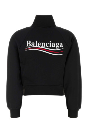 Чорна нейлонова кофта BALENCIAGA (818505TRVE2) Чорна нейлонова кофта BALENCIAGA (818505TRVE2)