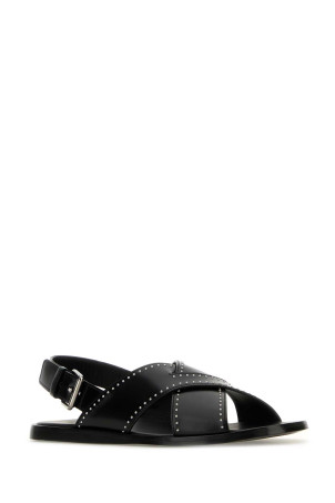 Black leather Oksana sandals Black CHURCH'S (DX01189EM) Black leather Oksana sandals Black CHURCH'S (DX01189EM)