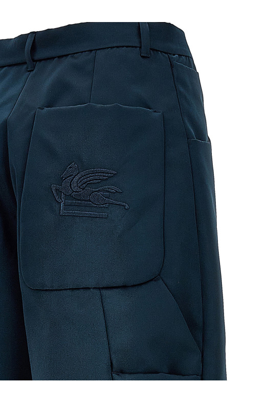 Штани Pegaso's Cargo сині ETRO (122531627200)
