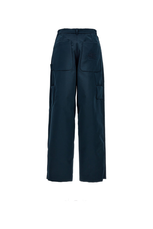 Pegaso' cargo pants Blue