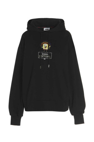 Don  capsule hoodie With  t care' capsule Black