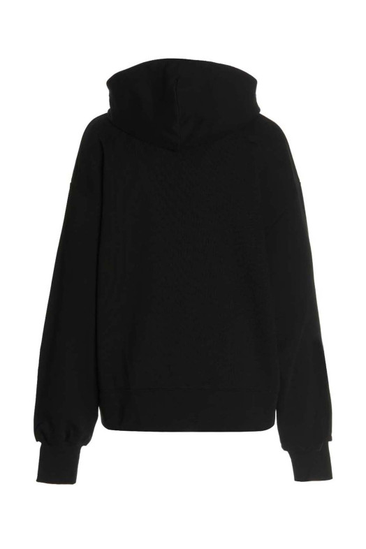 Don  capsule hoodie With  t care' capsule Black