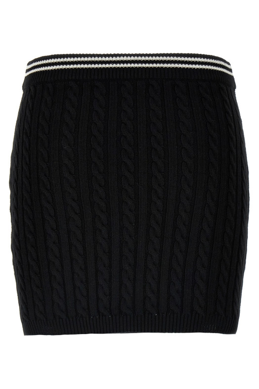 Braided skirt Black-grey Braided skirt Black-grey