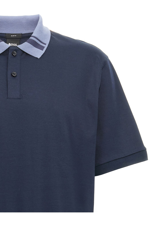 Сорочка-поло HUGO BOSS 'Phillipson 117' Синій 50521127404 Сорочка-поло HUGO BOSS 'Phillipson 117' Синій 50521127404