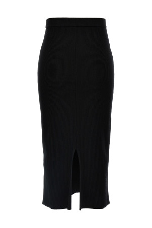 Midi skirt Black Midi skirt Black