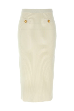 Midi skirt White Midi skirt White