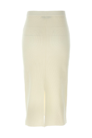 Midi skirt White Midi skirt White