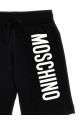 Бермуди з логотипом чорно-сірі з принтом MOSCHINO KID TEEN HUQ02FLDA25NEROBLACK Бермуди з логотипом чорно-сірі з принтом MOSCHINO KID TEEN HUQ02FLDA25NEROBLACK