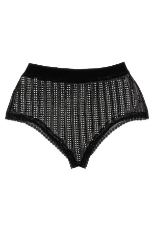 Трусы с заклепками Черные PACO RABANNE (23PMLI028ML0217P001)