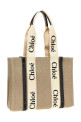 Shopping CHLOÉ 'Woody Medium' Blue CHC22AS383I2691J Shopping CHLOÉ 'Woody Medium' Blue CHC22AS383I2691J
