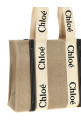 Shopping CHLOÉ 'Woody Medium' Blue CHC22AS383I2691J Shopping CHLOÉ 'Woody Medium' Blue CHC22AS383I2691J