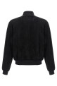 Замшева куртка-бомбер Чорний PRADA UPW524SOOO158GF0002 Замшева куртка-бомбер Чорний PRADA UPW524SOOO158GF0002