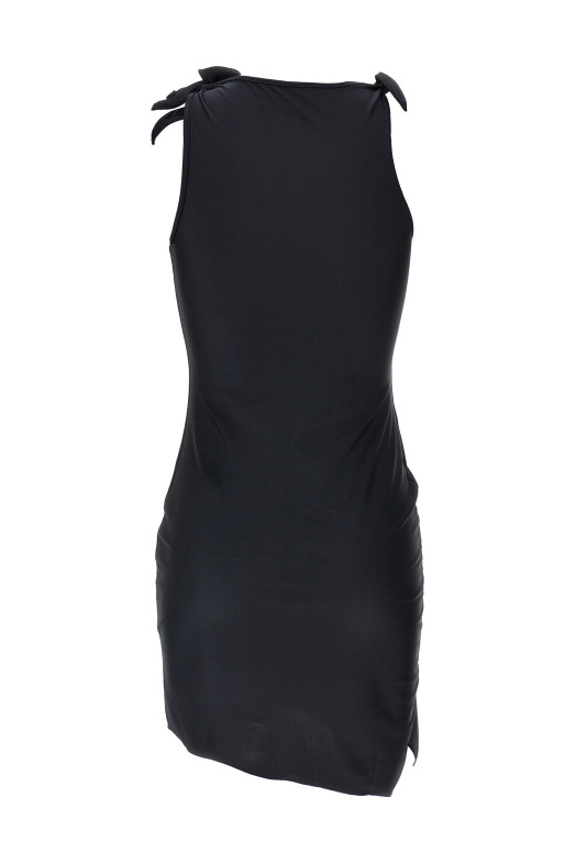 Міні-сукня COPERNI 'Асиметрична квітка' чорна COPR154F5001BLK Міні-сукня COPERNI 'Асиметрична квітка' чорна COPR154F5001BLK