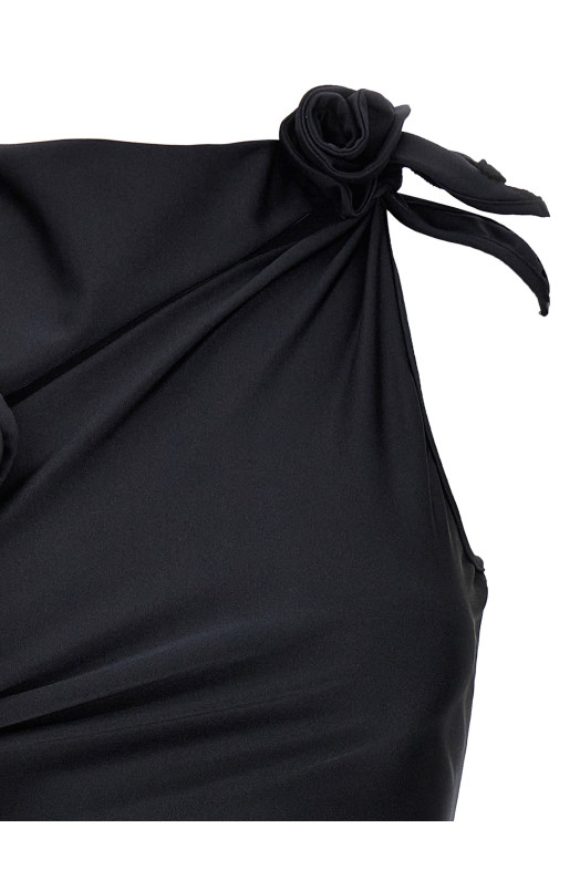 Міні-сукня COPERNI 'Асиметрична квітка' чорна COPR154F5001BLK Міні-сукня COPERNI 'Асиметрична квітка' чорна COPR154F5001BLK